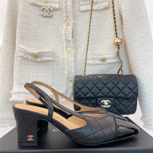 High Quality Luxury Chanel Sling Back Sandals – Style 59366 product detail