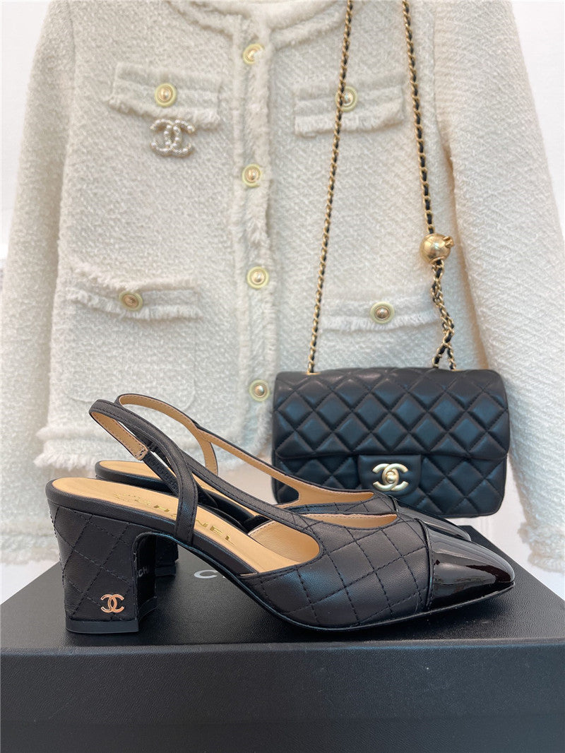 High Quality Luxury Chanel Sling Back Sandals – Style 59366 product detail