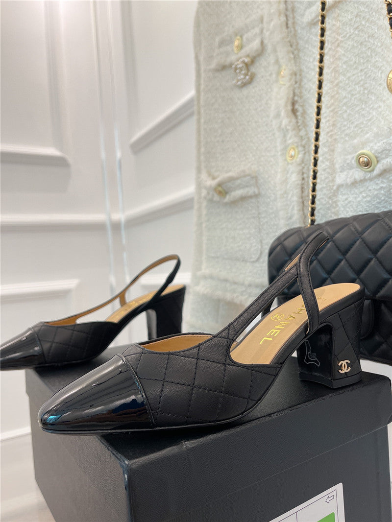 High Quality Luxury Chanel Sling Back Sandals – Style 59366 product detail