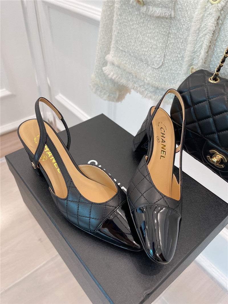High Quality Luxury Chanel Sling Back Sandals – Style 59366