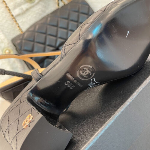 High Quality Luxury Chanel Sling Back Sandals – Style 59366 product detail