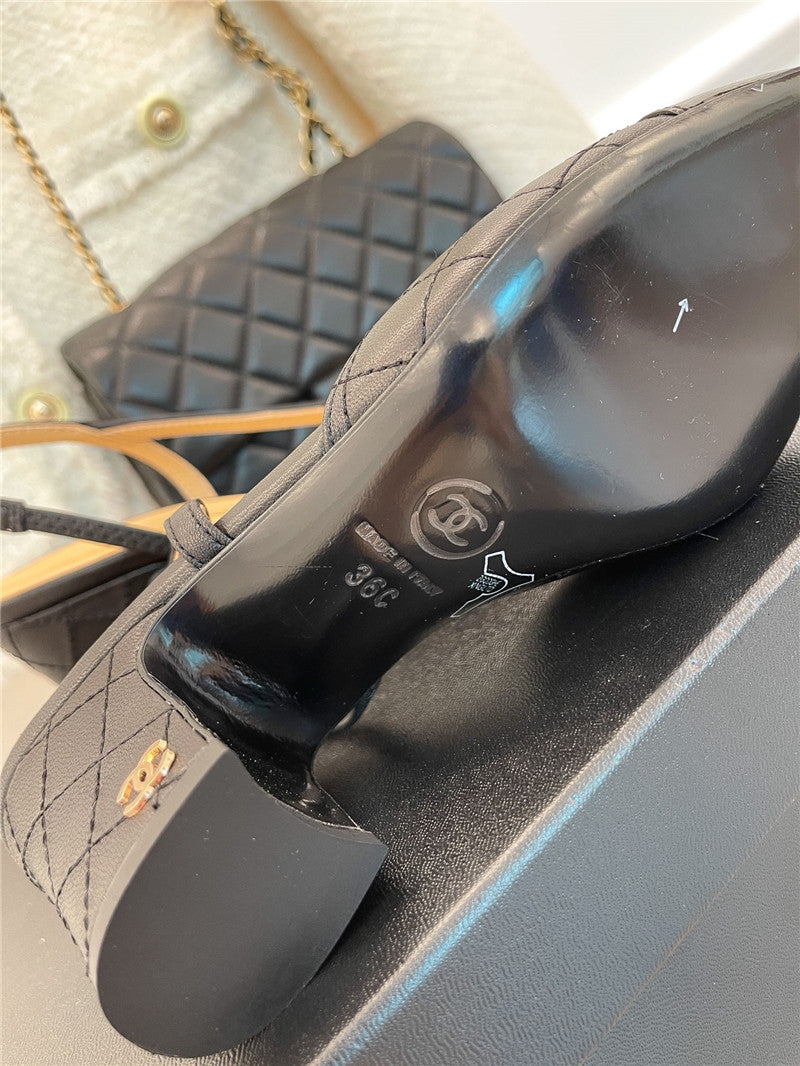 High Quality Luxury Chanel Sling Back Sandals – Style 59366 product detail