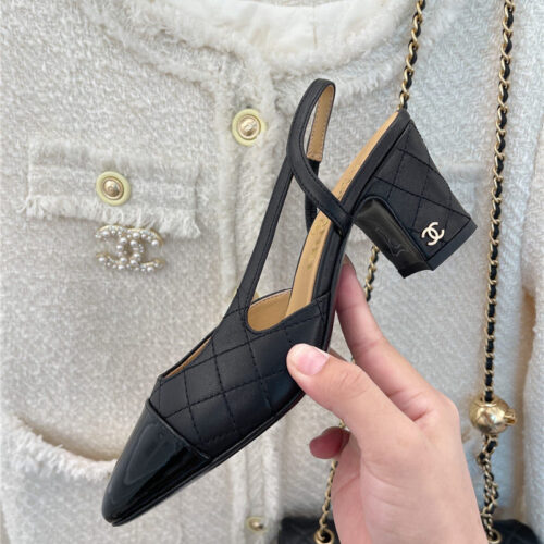 High Quality Luxury Chanel Sling Back Sandals – Style 59366 product detail