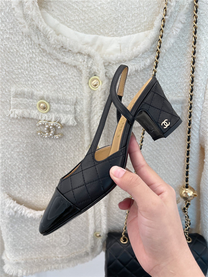High Quality Luxury Chanel Sling Back Sandals – Style 59366 product detail