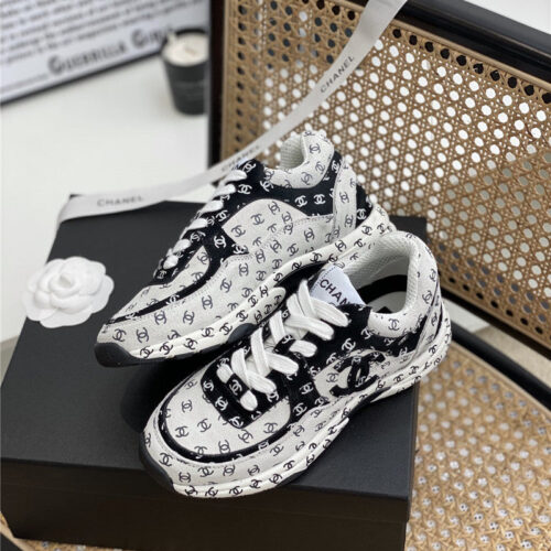 High Quality Luxury Chanel Full Logo Sneakers – Style 67974 product detail
