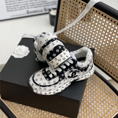 High Quality Luxury Chanel Full Logo Sneakers – Style 67974 product detail