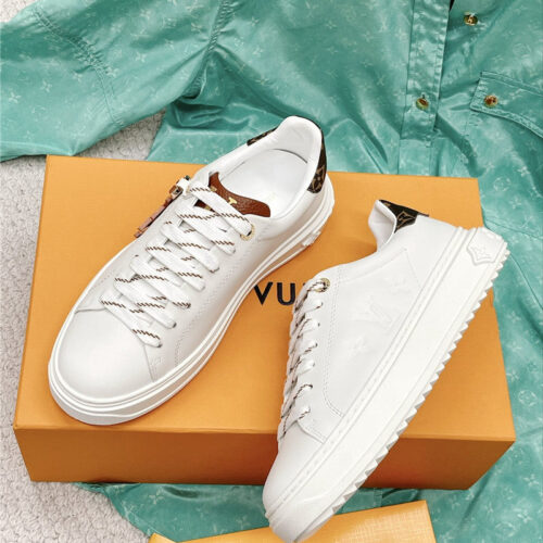 High Quality Luxury Louis Vuitton Classic Platform Sneakers – Style 17411 alternate view