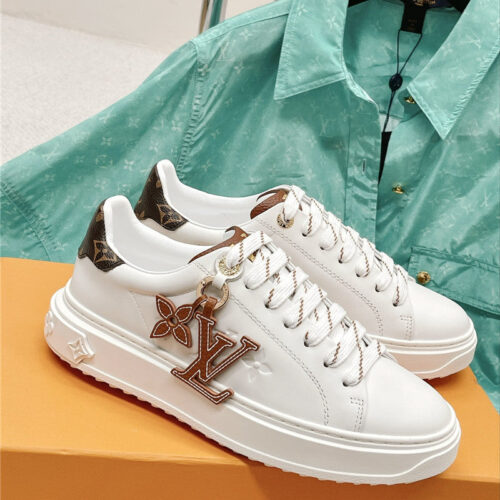 High Quality Luxury Louis Vuitton Classic Platform Sneakers – Style 17411