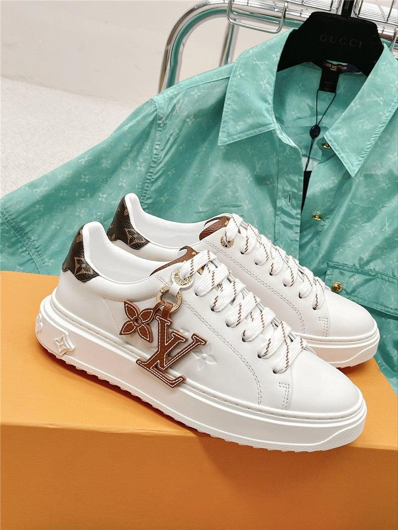 High Quality Luxury Louis Vuitton Classic Platform Sneakers – Style 17411