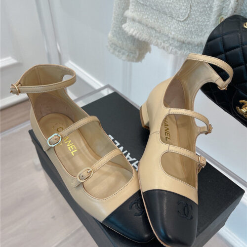 High Quality Luxury Chanel Mary Jane Pumps – Style 01734 alternate view