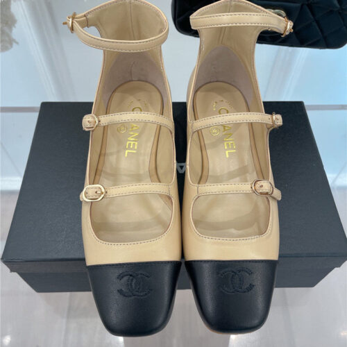 High Quality Luxury Chanel Mary Jane Pumps – Style 01734 product detail