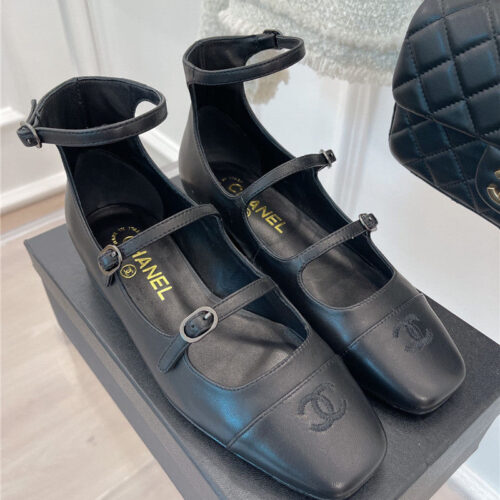High Quality Luxury Chanel Mary Jane Pumps