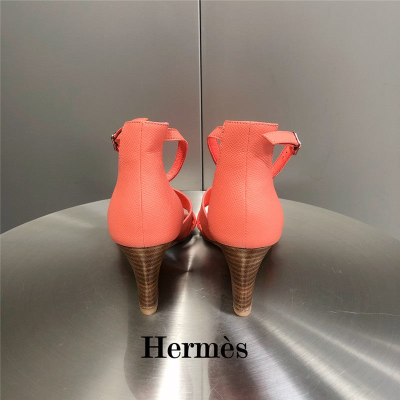 High Quality Luxury Hermes Legend Wedge Sandals product detail