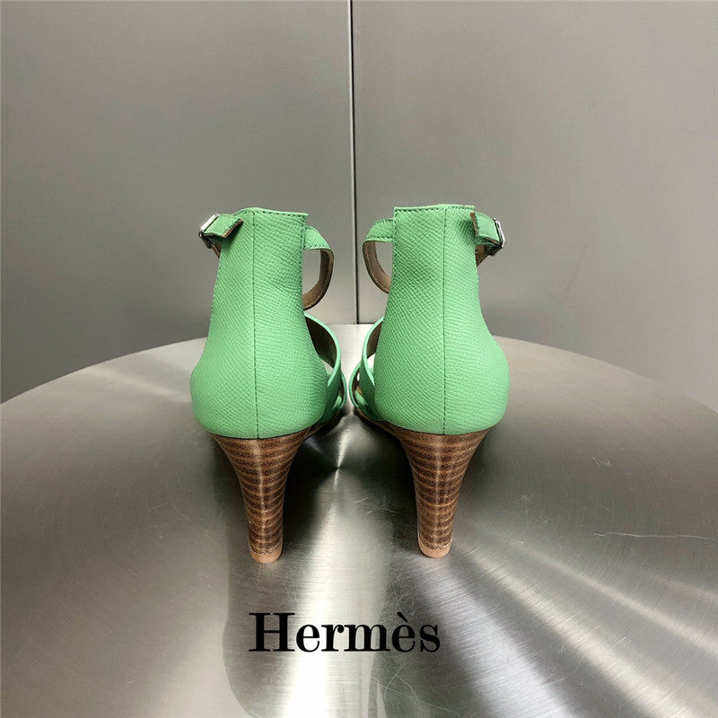 High Quality Luxury Hermes Legend Wedge Sandals – Style 06531 product detail