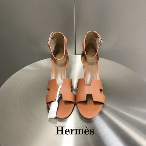 High Quality Luxury Hermes Legend Wedge Sandals – Style 73763 alternate view