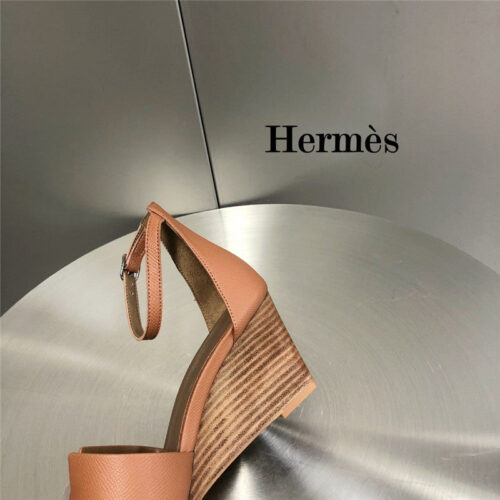 High Quality Luxury Hermes Legend Wedge Sandals – Style 73763 product detail