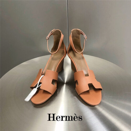 High Quality Luxury Hermes Legend Wedge Sandals – Style 73763 product detail