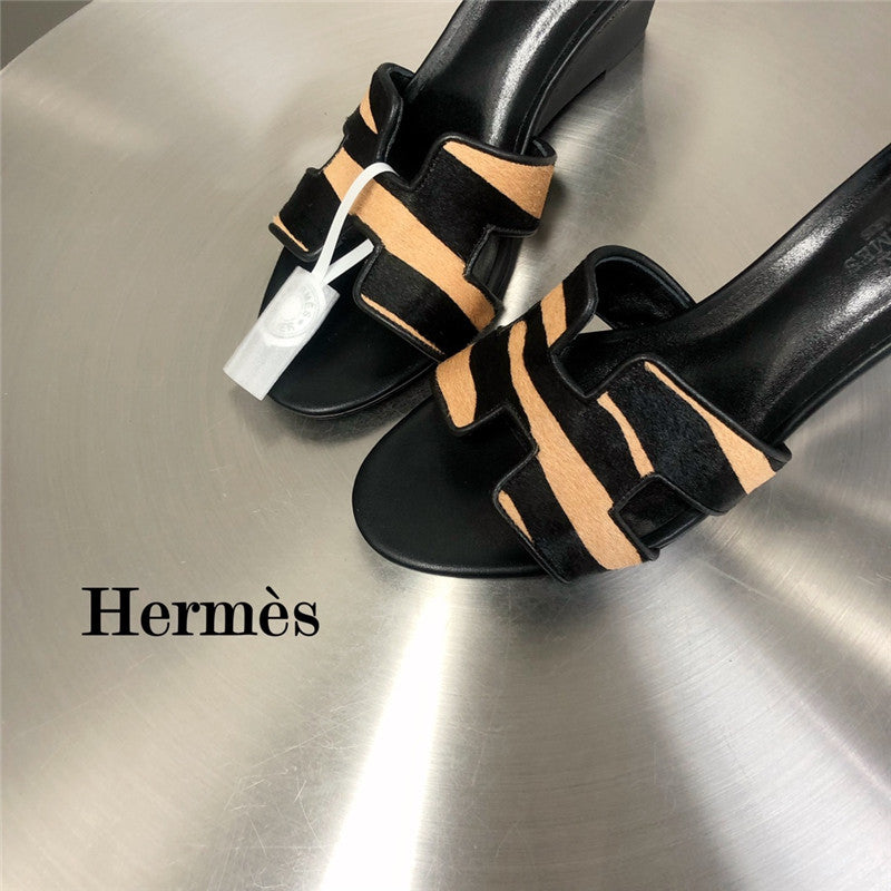 High Quality Luxury Hermes Legend Wedge Sandals – Style 08227 product detail
