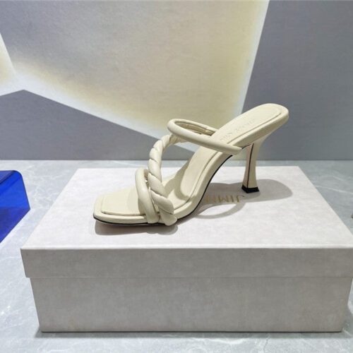 High Quality Luxury Jimmy Choo Square Toe Sandals product detail