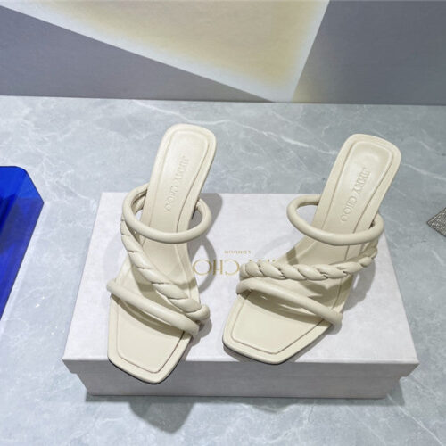 High Quality Luxury Jimmy Choo Square Toe Sandals product detail