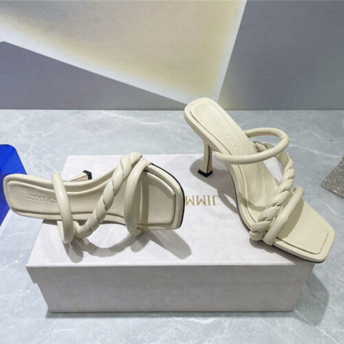 High Quality Luxury Jimmy Choo Square Toe Sandals alternate view