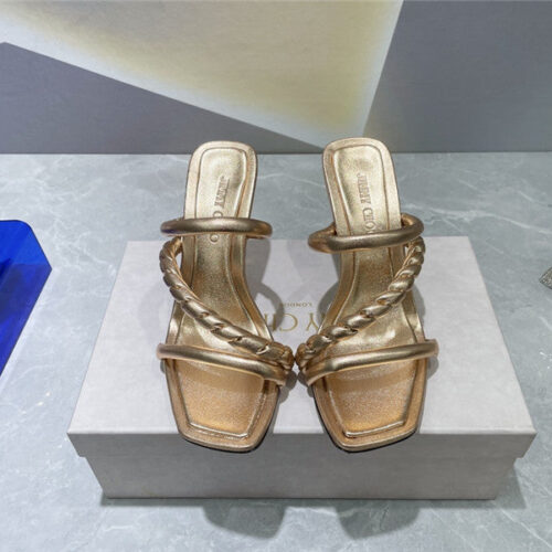 High Quality Luxury Jimmy Choo Square Toe Sandals – Style 80823 product detail