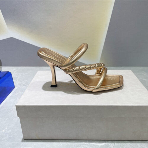 High Quality Luxury Jimmy Choo Square Toe Sandals – Style 80823 product detail