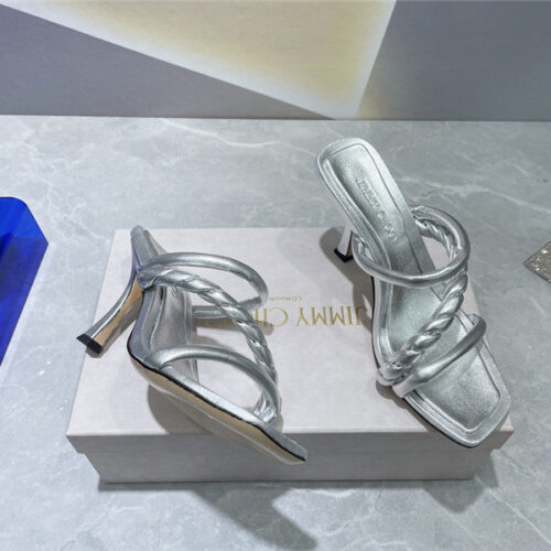 High Quality Luxury Jimmy Choo Square Toe Sandals – Style 49751 product detail