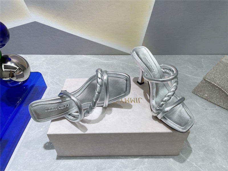 High Quality Luxury Jimmy Choo Square Toe Sandals – Style 49751 product detail