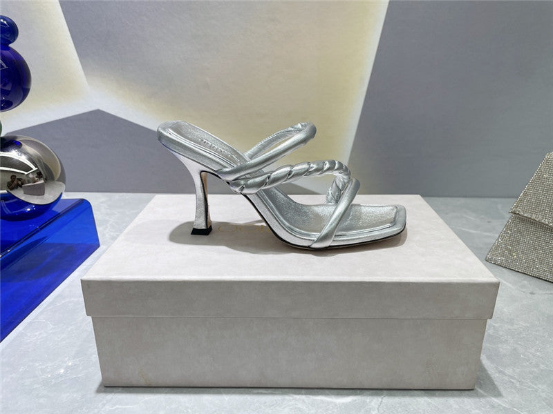 High Quality Luxury Jimmy Choo Square Toe Sandals – Style 49751 product detail