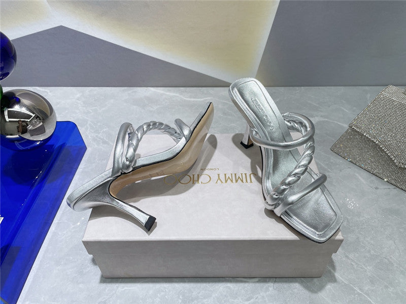 High Quality Luxury Jimmy Choo Square Toe Sandals – Style 49751 product detail
