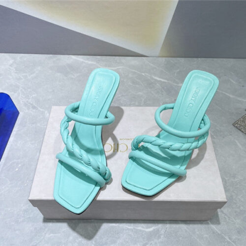 High Quality Luxury Jimmy Choo Square Toe Sandals – Style 85911 product detail