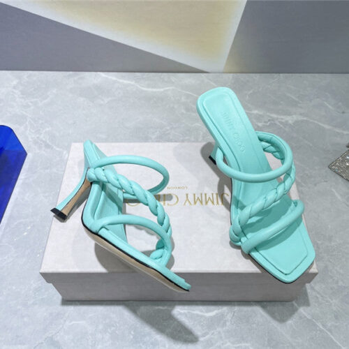 High Quality Luxury Jimmy Choo Square Toe Sandals – Style 85911 product detail