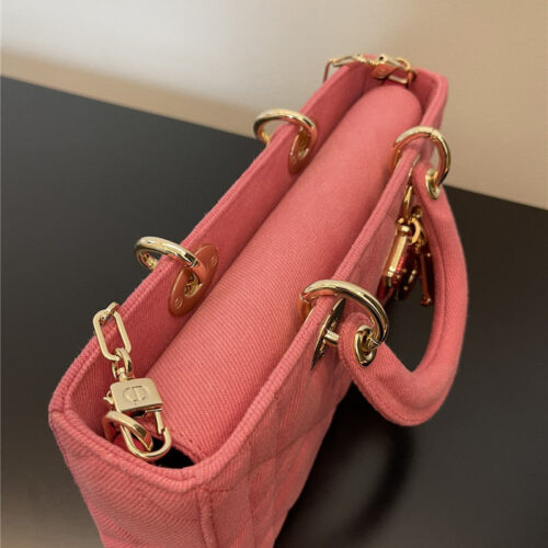 High Quality Luxury Dior Lady D-Joy Bag Pink product detail
