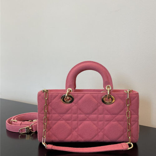 High Quality Luxury Dior Lady D-Joy Bag Pink alternate view