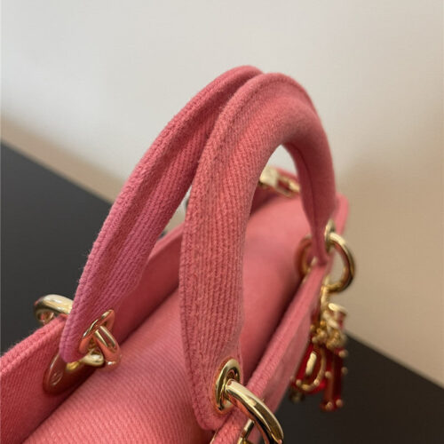 High Quality Luxury Dior Lady D-Joy Bag Pink product detail