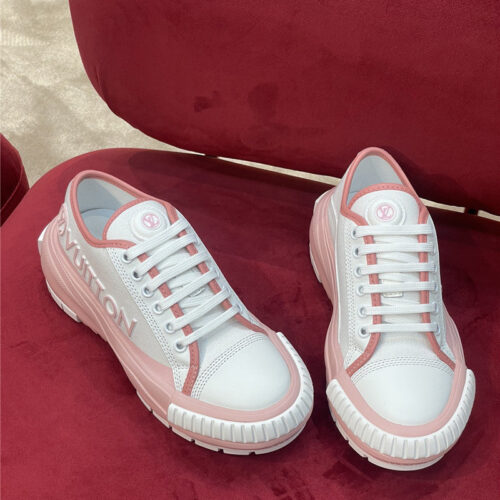 High Quality Luxury Louis Vuitton Early Spring New Color Squad Sneakers product detail