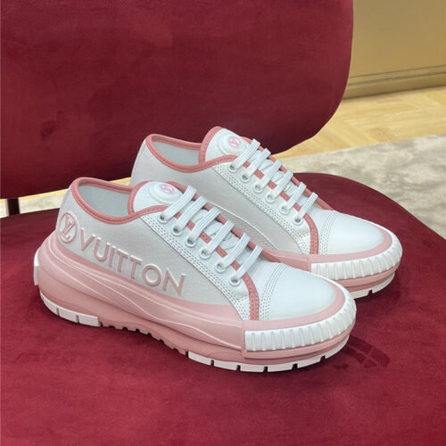 High Quality Luxury Louis Vuitton Early Spring New Color Squad Sneakers