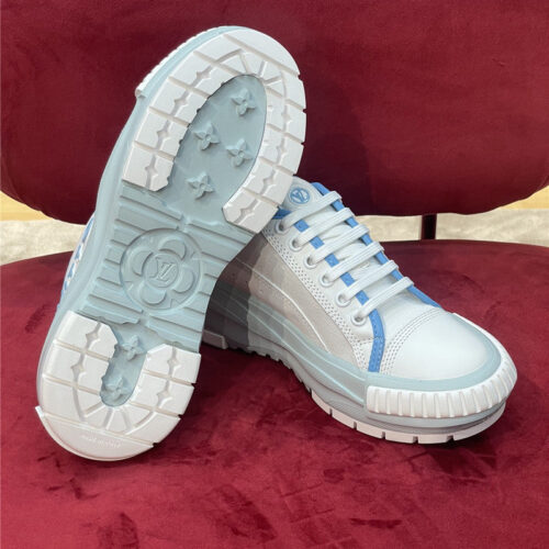 High Quality Luxury Louis Vuitton Early Spring New Color Squad Sneakers – Style 44166 alternate view