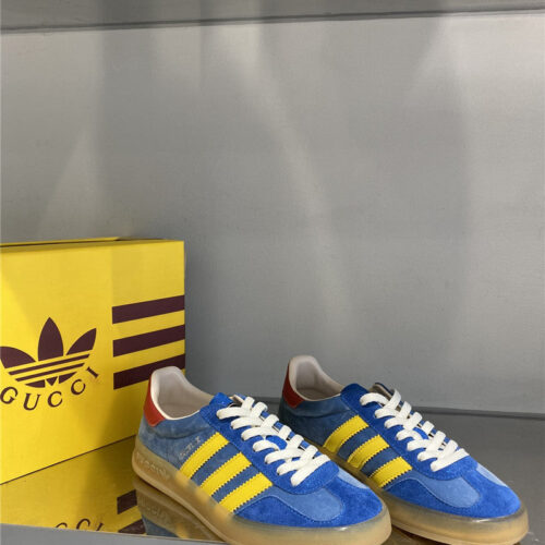 High Quality Luxury Gucci Adidas Sneakers Womens alternate view