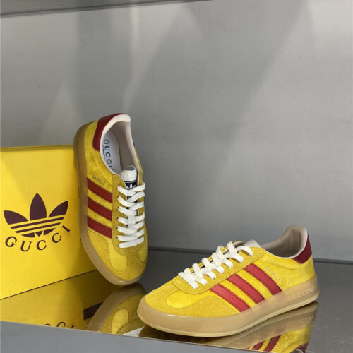 High Quality Luxury Gucci Adidas Sneakers Womens – Style 68179 alternate view