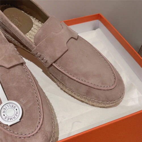 High Quality Luxury Hermes Classic Flat Loafers – Style 72803 product detail