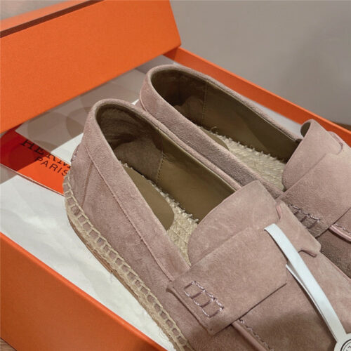 High Quality Luxury Hermes Classic Flat Loafers – Style 72803 product detail