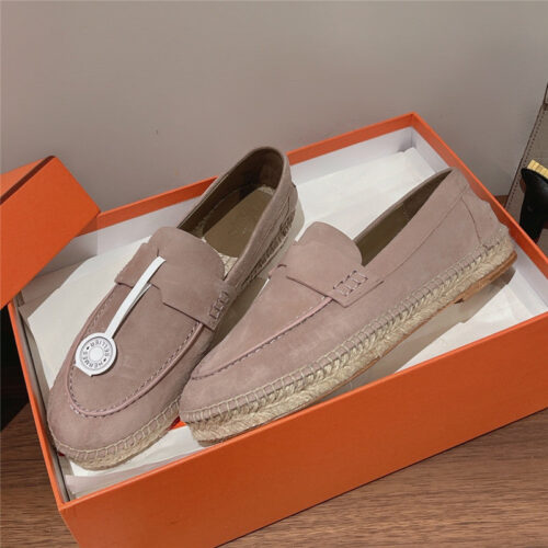 High Quality Luxury Hermes Classic Flat Loafers – Style 72803 product detail