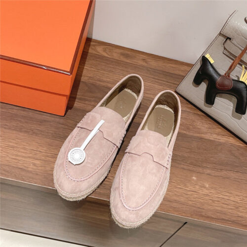 High Quality Luxury Hermes Classic Flat Loafers – Style 72803 product detail
