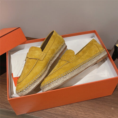 High Quality Luxury Hermes Classic Flat Loafers – Style 71107 product detail