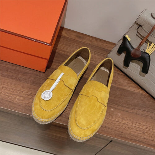 High Quality Luxury Hermes Classic Flat Loafers – Style 71107 product detail