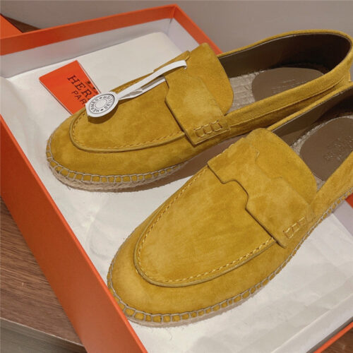 High Quality Luxury Hermes Classic Flat Loafers – Style 71107 product detail
