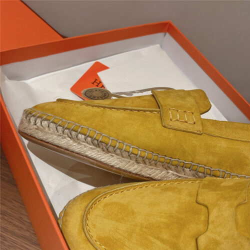High Quality Luxury Hermes Classic Flat Loafers – Style 71107 product detail