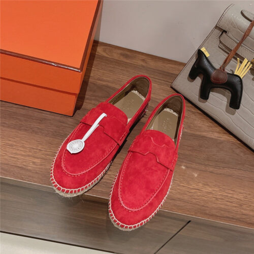 High Quality Luxury Hermes Classic Flat Loafers product detail